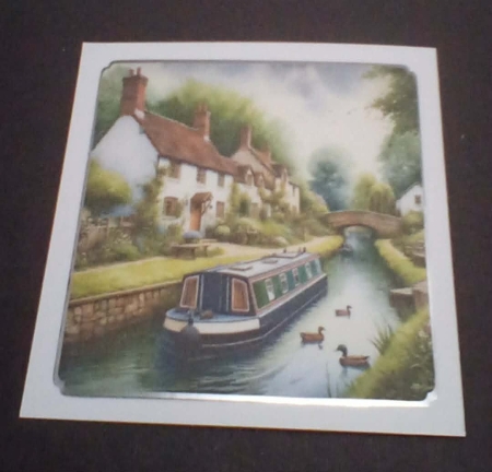 Narrow Boat Cottage 1 by Benita Jenkinson