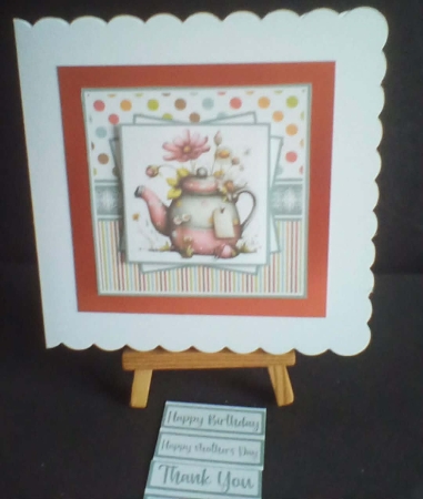 Time For Tea #2 Mini Kit 6x6 (4) by Benita Jenkinson