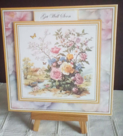 Spring Flowers 1 - Mini Kit 6x6 by Benita Jenkinson