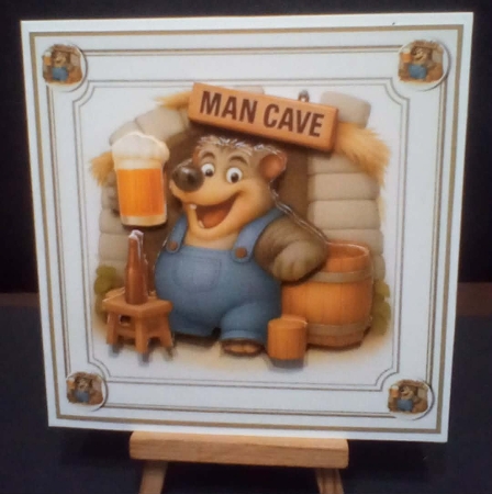 Theres a Bear in the Man Cave by Benita Jenkinson