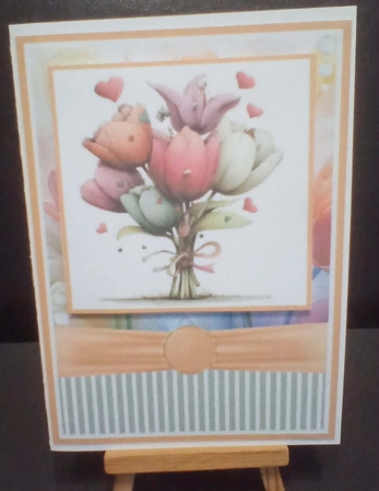 Whimsical Tulips Mini Kit 5x7 (3) by Benita Jenkinson