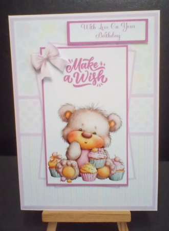 Teddy Cupcakes Mini Kit 5x7 (3) by Benita Jenkinson