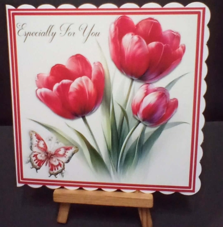 Red Red Tulips by Benita Jenkinson