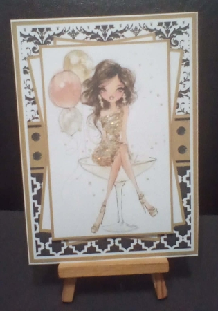 Champagne Party Mini Kit 5x7 (4) by Benita Jenkinson