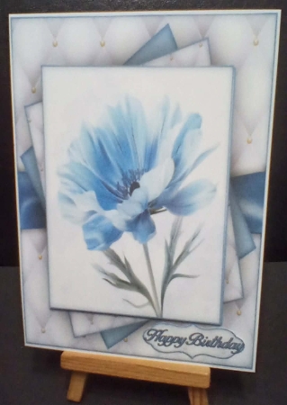 Beautiful Blue Flowers Mini Kit by Benita Jenkinson