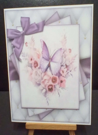 Purple Butterfly Mini Ki by Benita Jenkinson