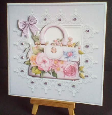 Floral Handbag by Benita Jenkinson