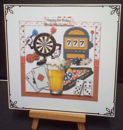 7x7 games night at the pup choice of four mini kit by Benita Jenkinson