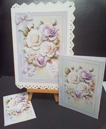 Beautiful Rose Bouquet Mini Kit by Benita Jenkinson