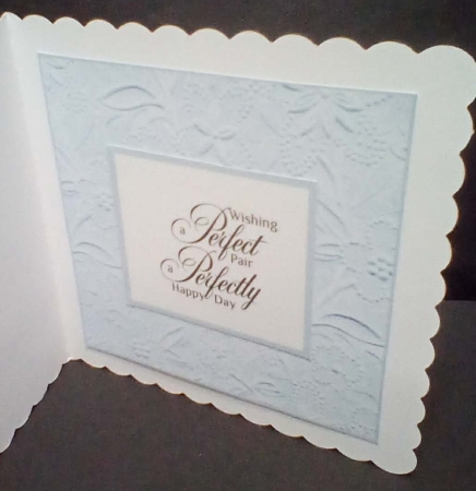 Anniversary Heart 7 x 7 Card by Benita Jenkinson
