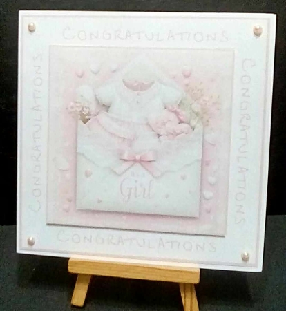baby girl envelope 3 by Benita Jenkinson