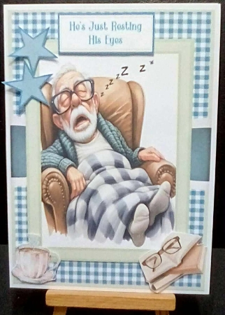 cup1425441_846 - Hes Just Resting His Eyes - 5x7 Mini Kit