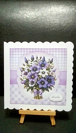 Kit with 2 Clematis in Purple by Benita Jenkinson