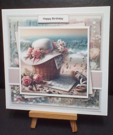 6x6 ~ Fluttering Coastal Charm by Benita Jenkinson
