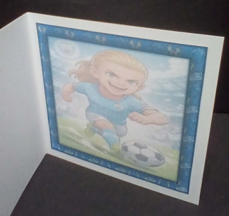 Erling Haaland Mini Kit Ages 6-11 included by Benita Jenkinson