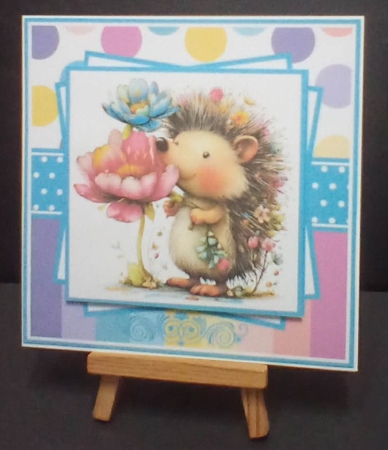 Spring Hedgehog Mini Kit 7x7 (3) *Customer Request* by Benita Jenkinson