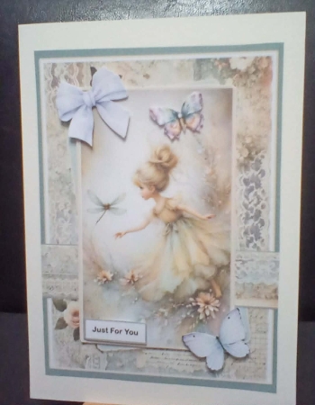 5x7 ~ Flutter Fly And Sparkle by Benita Jenkinson