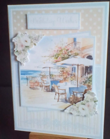 Seaside Cafe Mini Kit 5x7 (3) by Benita Jenkinson