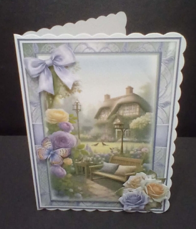 Beautiful Rose Garden Mini Kit  by Benita Jenkinson