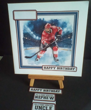 Ice Hockey Mini Kit by Benita Jenkinson