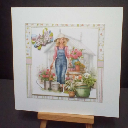 7x7 She loves her garden choice of four mini kit by Benita Jenkinson
