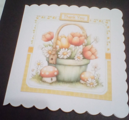 7x7 whimsical spring floral wishes 2 choice of four mini kit by Benita Jenkinson
