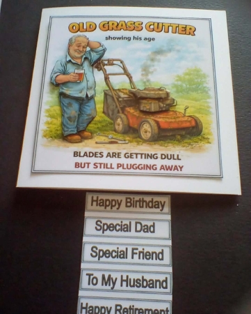 Old Grass Cutter Mini Kit  by Benita Jenkinson