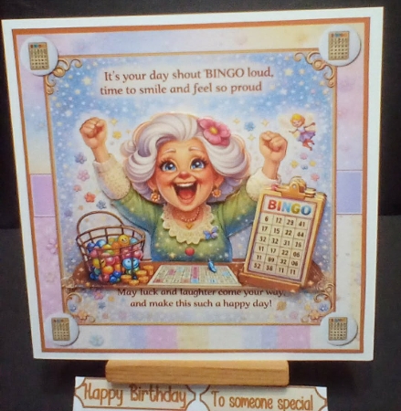 Birthday Bingo by Benita Jenkinson