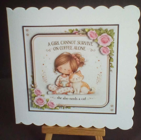 Kitty & Coffee Mini Kit by Benita Jenkinson