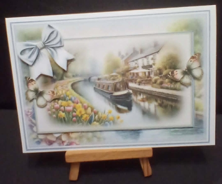 Spring Canal Cruise Mini Page Kit by Benita Jenkinson