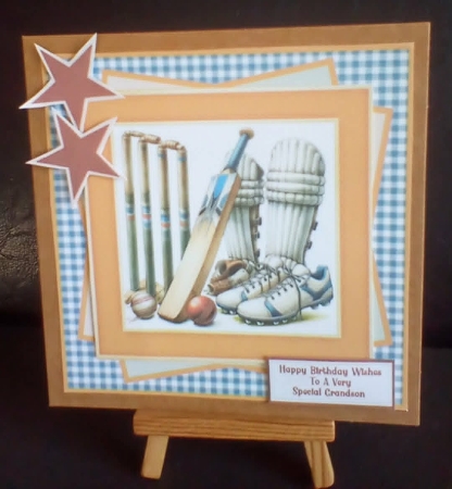Cricket - 7x7 Mini Kit by Benita Jenkinson