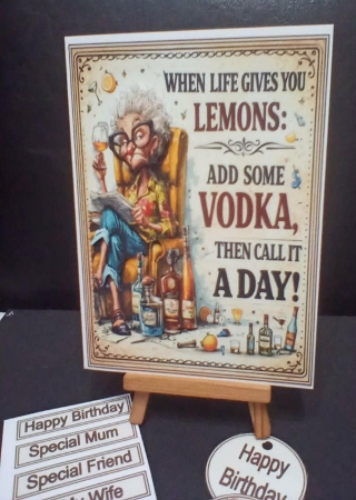 Add Some Vodka Mini Kit by Benita Jenkinson
