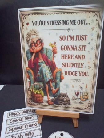 Stressing Me Out Mini Kit by Benita Jenkinson