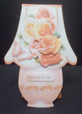 Flame Roses - Lamp Card Mini Kit by Benita Jenkinson