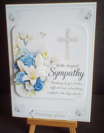Comfort in the days ahead 5x7 by Benita Jenkinson