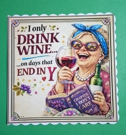 Drink Wine Everyday Mini Kit by Benita Jenkinson