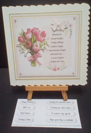 Spring Birthday Wishes by Benita Jenkinson