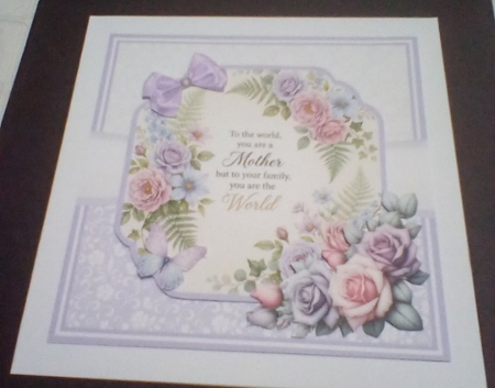FLORAL MUM TOPPERS 5x7 6x6 by Benita Jenkinson