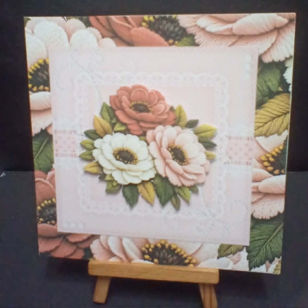 All   In One  Embroidered Roses by Benita Jenkinson