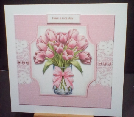Dutch Tulips 8x8 Mini Kit by Benita Jenkinson