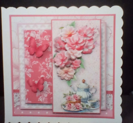 Teatime - Stacked Layers Card Mini Kit by Benita Jenkinson