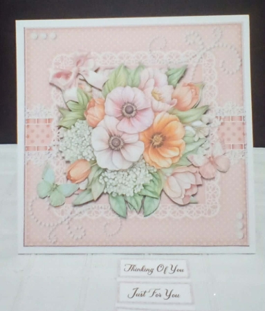 Elegant Swirls and  Anemones Mini Kit by Benita Jenkinson