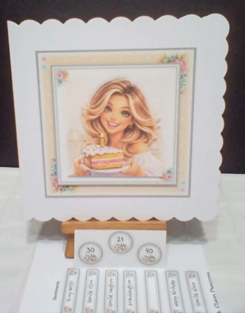 Birthday Cake Mini Kit by Benita Jenkinson