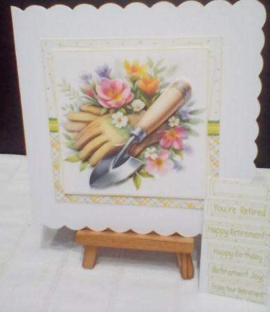 7x7 The lady love her garden choice of four mini kit by Benita Jenkinson