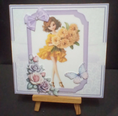 5x7 6x6 FLOWER GIRLS by Benita Jenkinson
