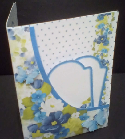 Blue Posy - Pocket Card Mini Kit by Benita Jenkinson