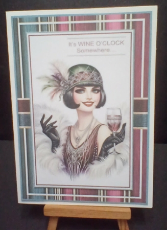 Wine O Clock Mini Page Kit  by Benita Jenkinson