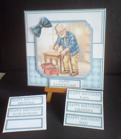 5x7 6x6 DADS HOBBIES by Benita Jenkinson