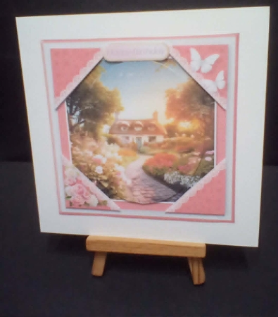 Cottage Garden - Corner Card Mini Kit by Benita Jenkinson