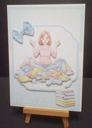 5x7 6x6 LAUNDRY LIFE by Benita Jenkinson